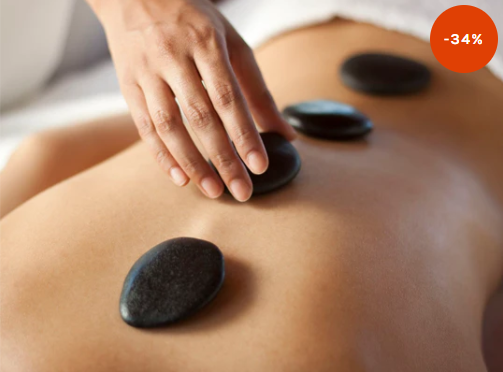 MASAZH ME GURE TE NGROHTE -HOT STONE MASSAGE