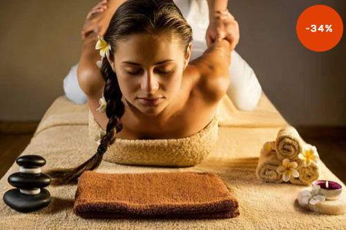 MASAZH ME GURE TE NGROHTE -HOT STONE MASSAGE