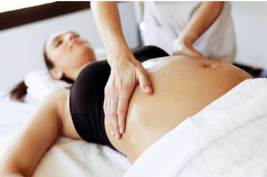 MASAZH SHTATEZANIE - PREGNANCY MASSAGE